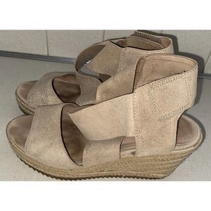 Eileen Fisher Willow Sandals Wedge Espadrille Women’s 5.5
